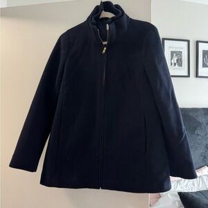 J. Crew Women's Navy Coat